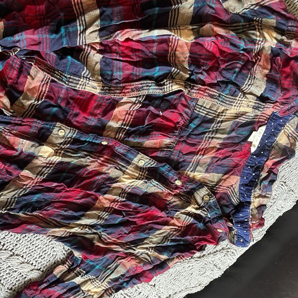 Plaid Multicolor Skirt